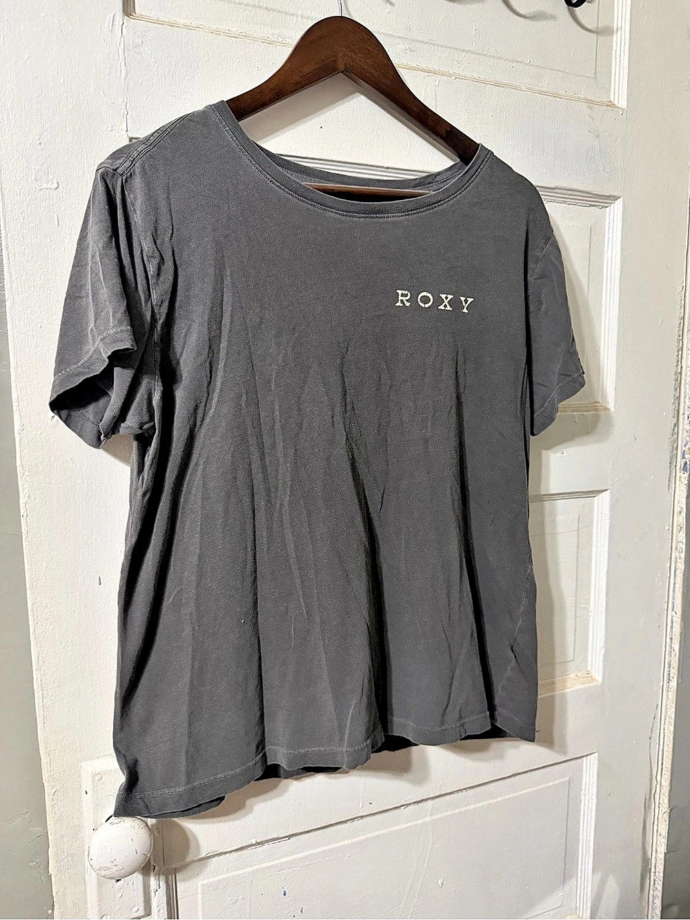 Roxy Raised By The Sun And Waves T-Shirt Graphic Tee Large